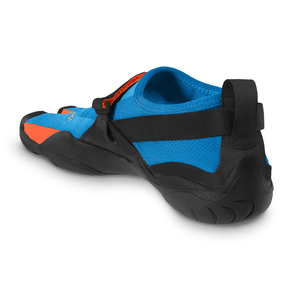 Vibram Five Fingers Mens Training Shoes - Blue/Orange - KSO - 91864-VYDS